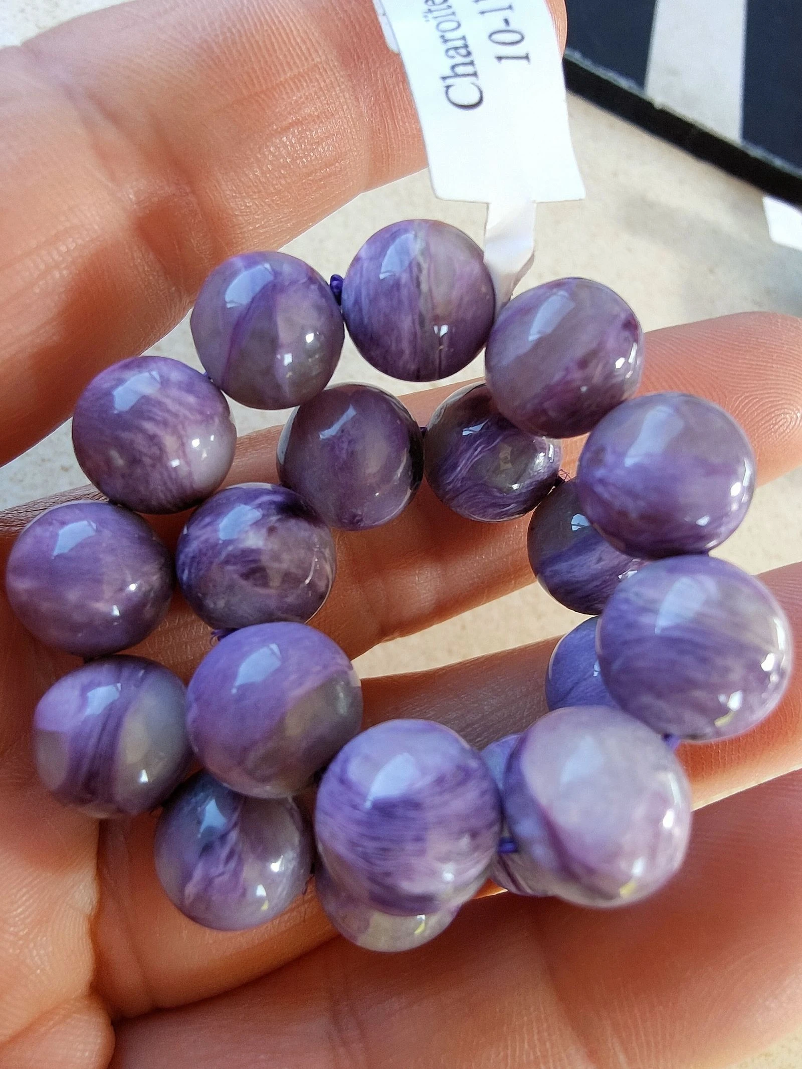 An AA+ Russian Charoite bracelet – photo 5